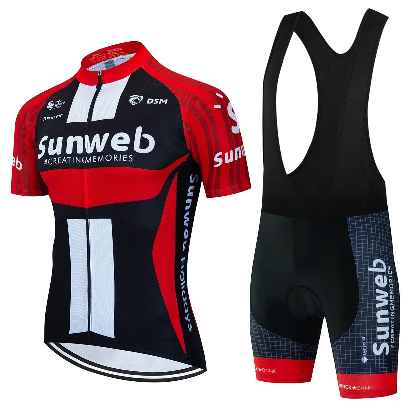 Sunweb - Professionele korte mouwen wielerset